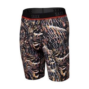 SAXX KINETIC HD LONG LEG BOXER BRIEF MEN'S UNDERWEAR - MULTI FANTIC SZ - SMALL